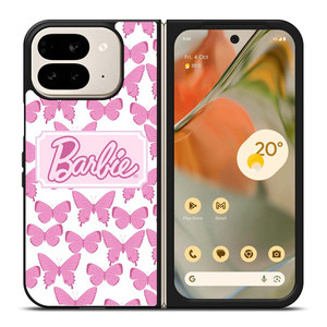 BARBIE BUTTERFLY PINK Google Pixel 9 Pro Fold Case Cover