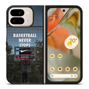 BASKETBALL NEVER STOPS RING Google Pixel 9 Pro Fold Case Cover BASKETBALL NEVER STOPS RING Google Pixel 9 Pro Fold Case Cover