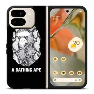 BATHING APE SNAKE SKIN Google Pixel 9 Pro Fold Case Cover