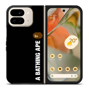 BATHING APE TAG LOGO Google Pixel 9 Pro Fold Case Cover BATHING APE TAG LOGO Google Pixel 9 Pro Fold Case Cover