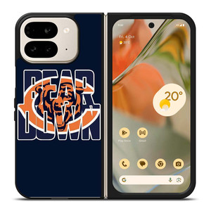 BEAR DOWN CHICAGO BEARS Google Pixel 9 Pro Fold Case Cover BEAR DOWN CHICAGO BEARS Google Pixel 9 Pro Fold Case Cover