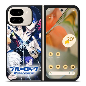 BLUE LOCK ANIME ALL Google Pixel 9 Pro Fold Case Cover BLUE LOCK ANIME ALL Google Pixel 9 Pro Fold Case Cover