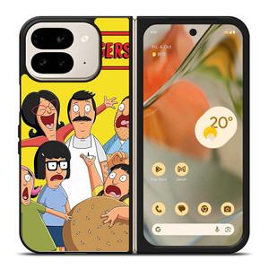 BOBS BURGERS CARTOON MOVIE Google Pixel 9 Pro Fold Case Cover