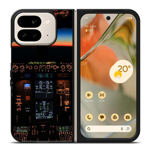 BOEING PLANE COCKPIT Google Pixel 9 Pro Fold Case Cover BOEING PLANE COCKPIT Google Pixel 9 Pro Fold Case Cover