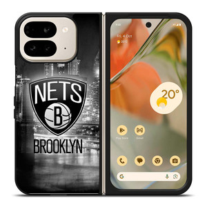 BROOKLYN NETS SYMBOL Google Pixel 9 Pro Fold Case Cover BROOKLYN NETS SYMBOL Google Pixel 9 Pro Fold Case Cover