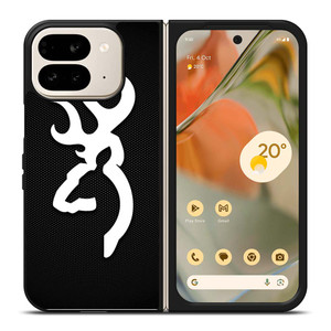 BROWNING ARMS METAL LOGO Google Pixel 9 Pro Fold Case Cover BROWNING ARMS METAL LOGO Google Pixel 9 Pro Fold Case Cover