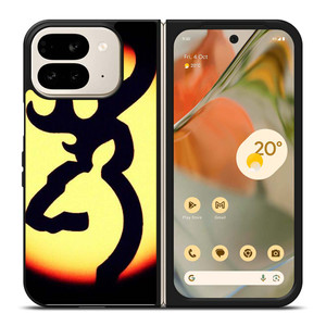BROWNING SILHOUETTE LOGO Google Pixel 9 Pro Fold Case Cover BROWNING SILHOUETTE LOGO Google Pixel 9 Pro Fold Case Cover