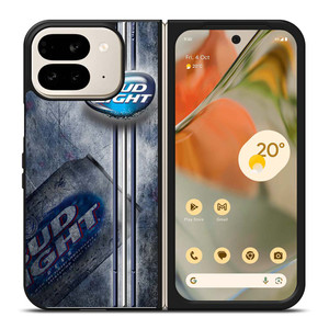BUD LIGHT BEER LOGO Google Pixel 9 Pro Fold Case Cover BUD LIGHT BEER LOGO Google Pixel 9 Pro Fold Case Cover