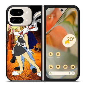 BUGS AND LOLA BUNNY LOONEY TUNES Google Pixel 9 Pro Fold Case Cover BUGS AND LOLA BUNNY LOONEY TUNES Google Pixel 9 Pro Fold Case Cover