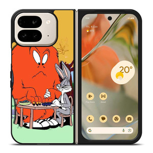 BUGS BUNNY AND GOSSAMER RED LOONEY TUNNES Google Pixel 9 Pro Fold Case Cover