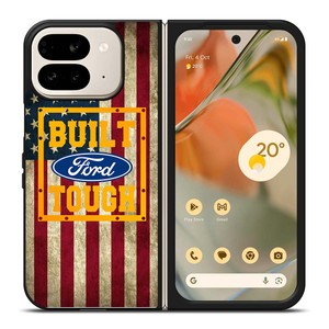 BUILT FORD TOUGH USA FLAG Google Pixel 9 Pro Fold Case Cover
