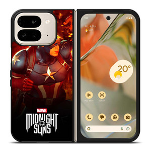 CAPTAIN AMERICA MARVEL MIDNIGHT SUNS Google Pixel 9 Pro Fold Case Cover
