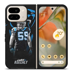 CAROLINA PANTHERS LUKE KUECHLY Google Pixel 9 Pro Fold Case Cover