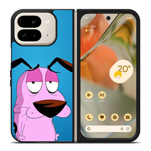 CARTOON COURAGE THE COWARDLY DOG Google Pixel 9 Pro Fold Case Cover CARTOON COURAGE THE COWARDLY DOG Google Pixel 9 Pro Fold Case Cover