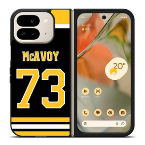 CHARLIE MCAVOY BOSTON BRUINS NHL Google Pixel 9 Pro Fold Case Cover