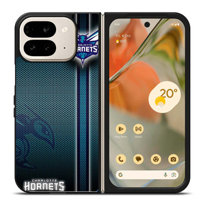 CHARLOTTE HORNETS METAL LOGO Google Pixel 9 Pro Fold Case Cover