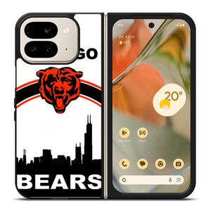 CHICAGO BEARS BAG STRIP Google Pixel 9 Pro Fold Case Cover