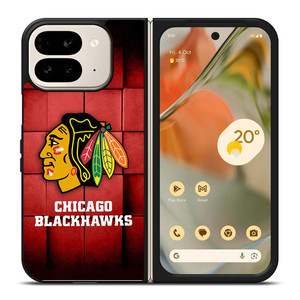 CHICAGO BLACKHAWKS NHL Google Pixel 9 Pro Fold Case Cover