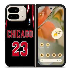 CHICAGO BULLS MICHAEL JORDAN JERSEY Google Pixel 9 Pro Fold Case Cover