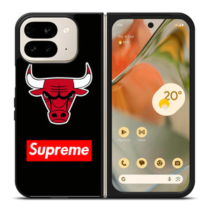 CHICAGO BULLS SUPREME Google Pixel 9 Pro Fold Case Cover CHICAGO BULLS SUPREME Google Pixel 9 Pro Fold Case Cover
