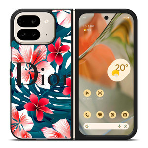 CHRISTIAN DIOR HIBISCUS FLOWER Google Pixel 9 Pro Fold Case Cover
