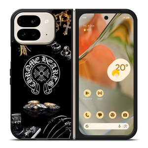 CHROME HEARTS METAL LOGO Google Pixel 9 Pro Fold Case Cover CHROME HEARTS METAL LOGO Google Pixel 9 Pro Fold Case Cover