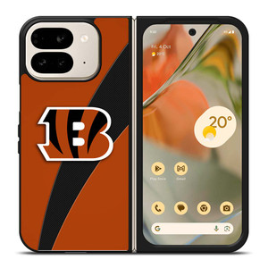 CINCINNATI BENGALS TIGER PATTERN Google Pixel 9 Pro Fold Case Cover