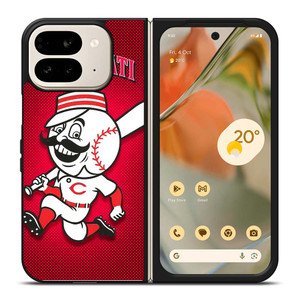 CINCINNATI REDS BASEBALL MASCOT Google Pixel 9 Pro Fold Case Cover