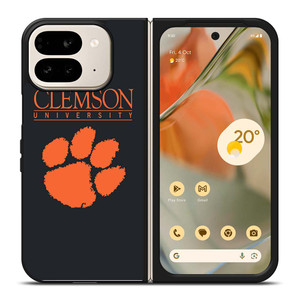 CLEMSON TIGERS SIMPEL LOGO Google Pixel 9 Pro Fold Case Cover