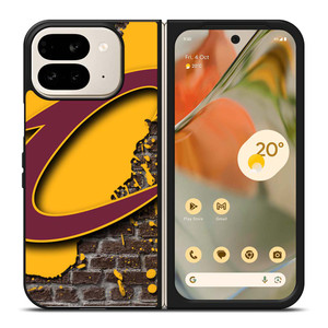 CLEVELAND CAVALIERS WALL SPLASH Google Pixel 9 Pro Fold Case Cover CLEVELAND CAVALIERS WALL SPLASH Google Pixel 9 Pro Fold Case Cover