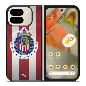 CLUB DEPORTIVO GUADALAJARA PUMA Google Pixel 9 Pro Fold Case Cover CLUB DEPORTIVO GUADALAJARA PUMA Google Pixel 9 Pro Fold Case Cover