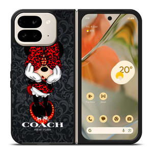 COACH MINNIE MOUSE CARTOON Google Pixel 9 Pro Fold Case Cover COACH MINNIE MOUSE CARTOON Google Pixel 9 Pro Fold Case Cover