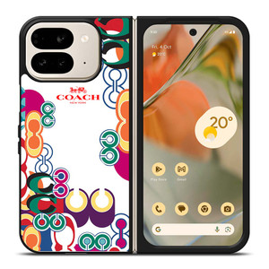 COACH NEW YORK COLOR Google Pixel 9 Pro Fold Case Cover COACH NEW YORK COLOR Google Pixel 9 Pro Fold Case Cover