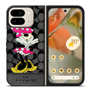 COACH NEW YORK MINNIE MOUSE Google Pixel 9 Pro Fold Case Cover