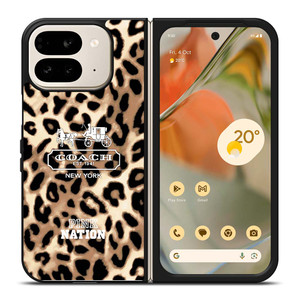 COACH NEW YORK PINK NATION LEPOARD Google Pixel 9 Pro Fold Case Cover COACH NEW YORK PINK NATION LEPOARD Google Pixel 9 Pro Fold Case Cover