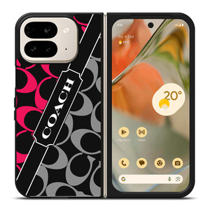 COACH NEW YORK RED WHITE Google Pixel 9 Pro Fold Case Cover