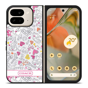 COACH POPPY COLOR Google Pixel 9 Pro Fold Case Cover