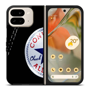 CONVERSE SNEAKERS BLACK Google Pixel 9 Pro Fold Case Cover