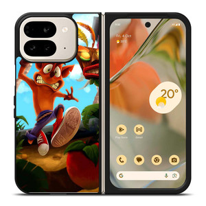 CRASH BANDICOOT GAME Google Pixel 9 Pro Fold Case Cover CRASH BANDICOOT GAME Google Pixel 9 Pro Fold Case Cover