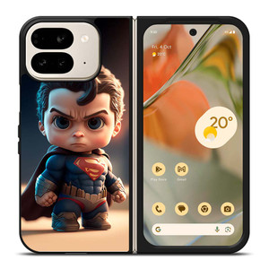 CUTE SUPERMAN DC HEROES Google Pixel 9 Pro Fold Case Cover