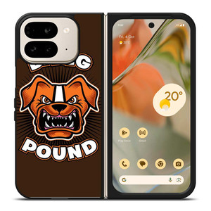 DAWG POUND CLEVELAND BROWNS Google Pixel 9 Pro Fold Case Cover