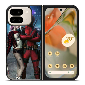 DEADPOOL HARLEY QUINN Google Pixel 9 Pro Fold Case Cover