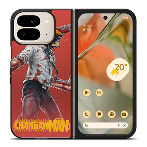 DENJI CHAINSAW MAN ANIME Google Pixel 9 Pro Fold Case Cover DENJI CHAINSAW MAN ANIME Google Pixel 9 Pro Fold Case Cover