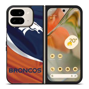 DENVER BRONCOS NFL TEAM FLAG Google Pixel 9 Pro Fold Case Cover