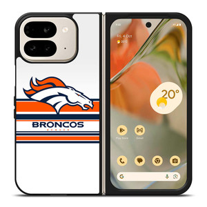 DENVER BRONCOS STRIPE LOGO Google Pixel 9 Pro Fold Case Cover