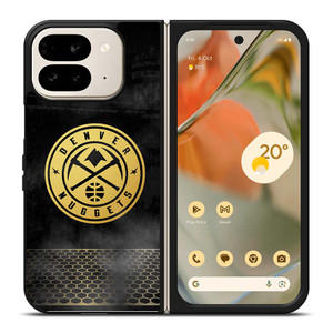 DENVER NUGGETS GOLD METAL Google Pixel 9 Pro Fold Case Cover DENVER NUGGETS GOLD METAL Google Pixel 9 Pro Fold Case Cover
