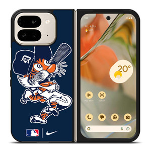 DETROIT TIGERS MLB NIKE LOGO Google Pixel 9 Pro Fold Case Cover