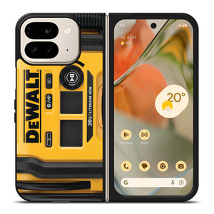 DEWALT BATTERY LOGO Google Pixel 9 Pro Fold Case Cover DEWALT BATTERY LOGO Google Pixel 9 Pro Fold Case Cover