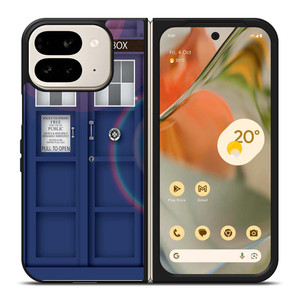 DOCTOR WHO PUBLIC CALL BOX Google Pixel 9 Pro Fold Case Cover