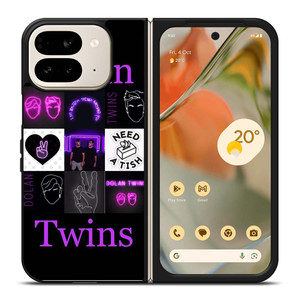 DOLAN TWINS COLLAGE Google Pixel 9 Pro Fold Case Cover